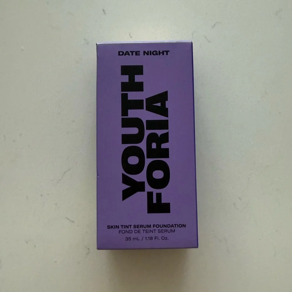 Youthforia Date Night Skin‎ Tint Serum Foundation - 245 Light to Light Med - NWB